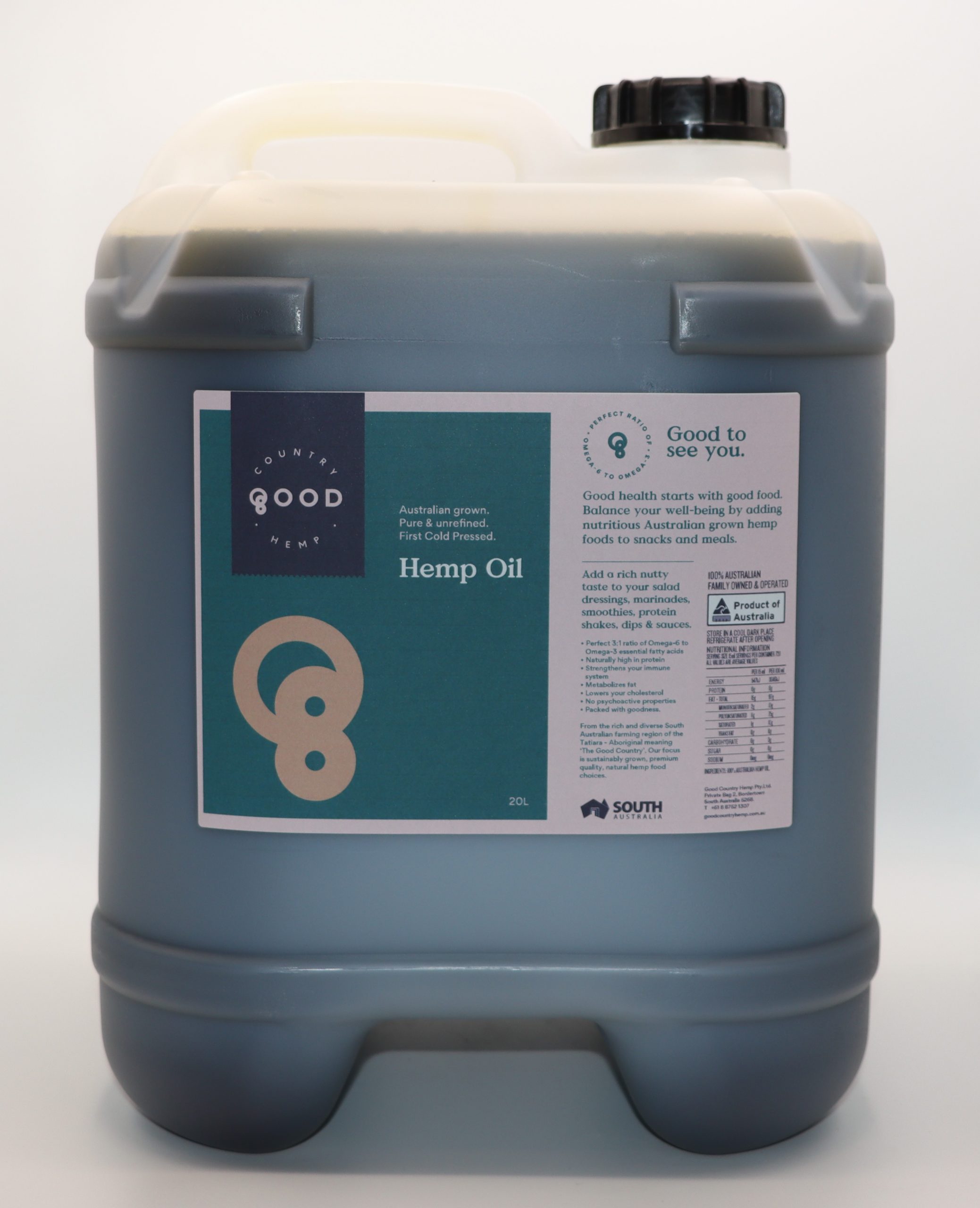 Hemp Seed Oil l Good Country Hemp