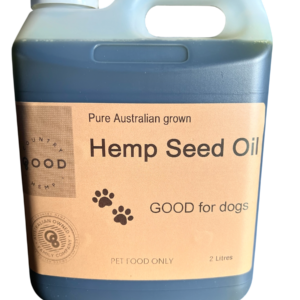 Hemp seed oil for dogs 2L