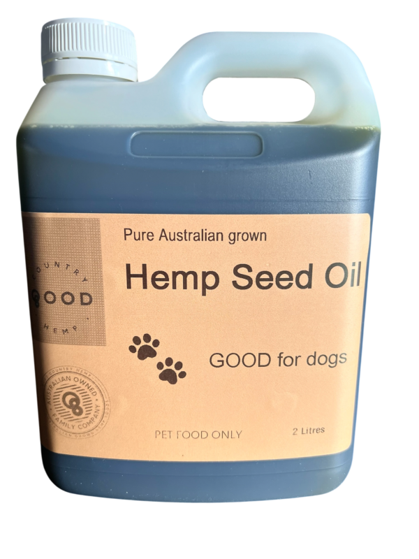 Hemp seed oil for dogs 2L