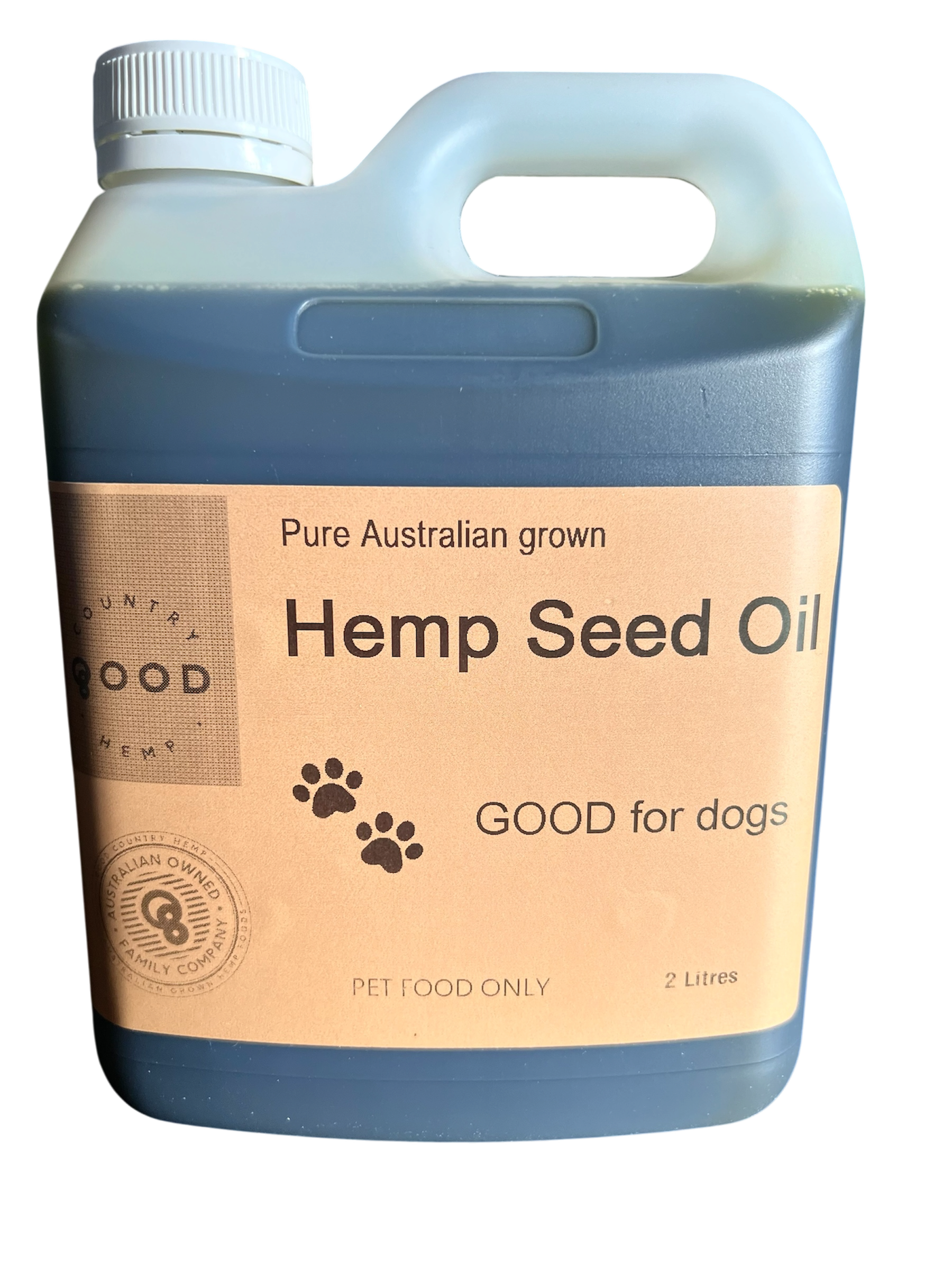 Hemp seed oil for dogs 2L